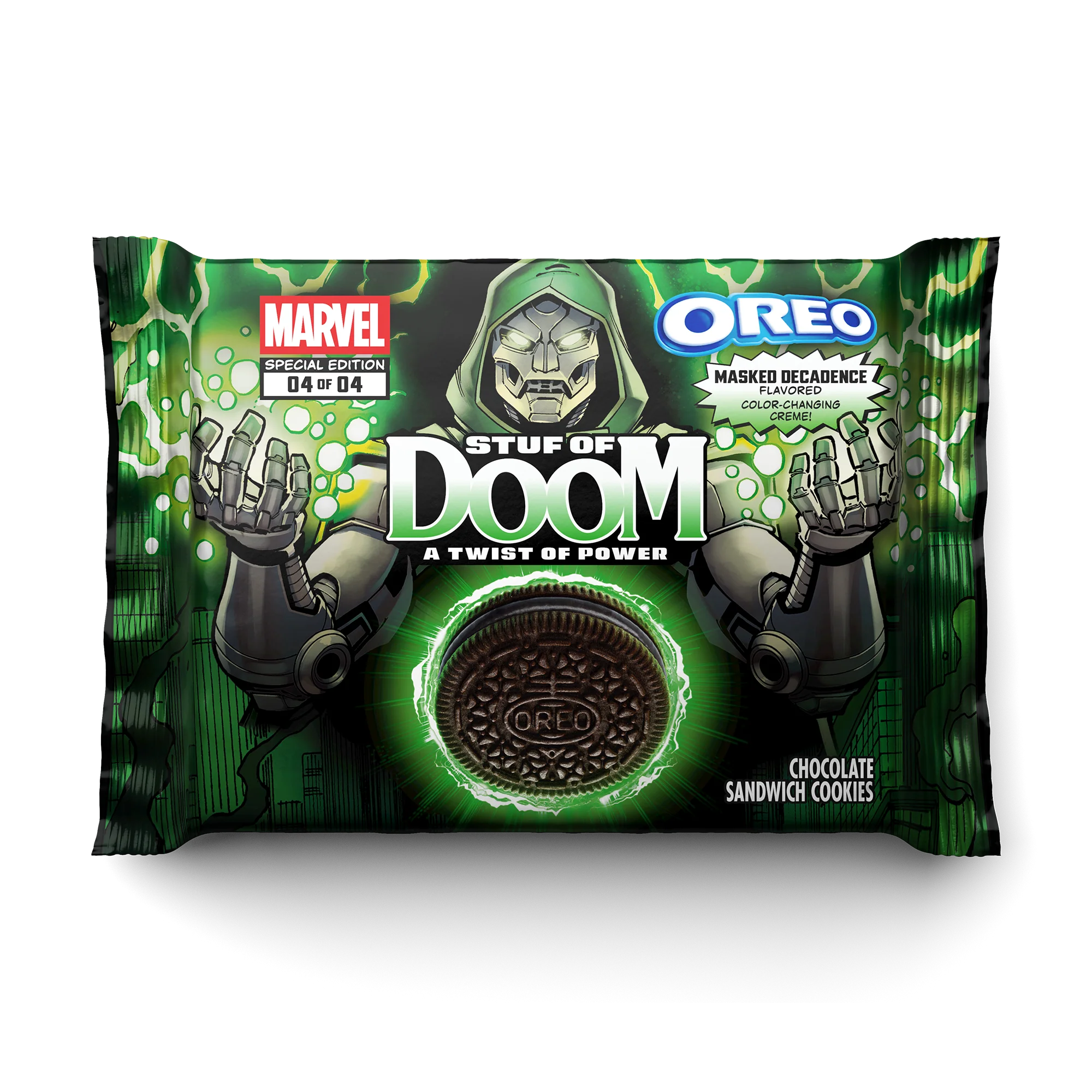 Marvel OREO Stuf of Doom Cookies, 2 Pack - Image 2