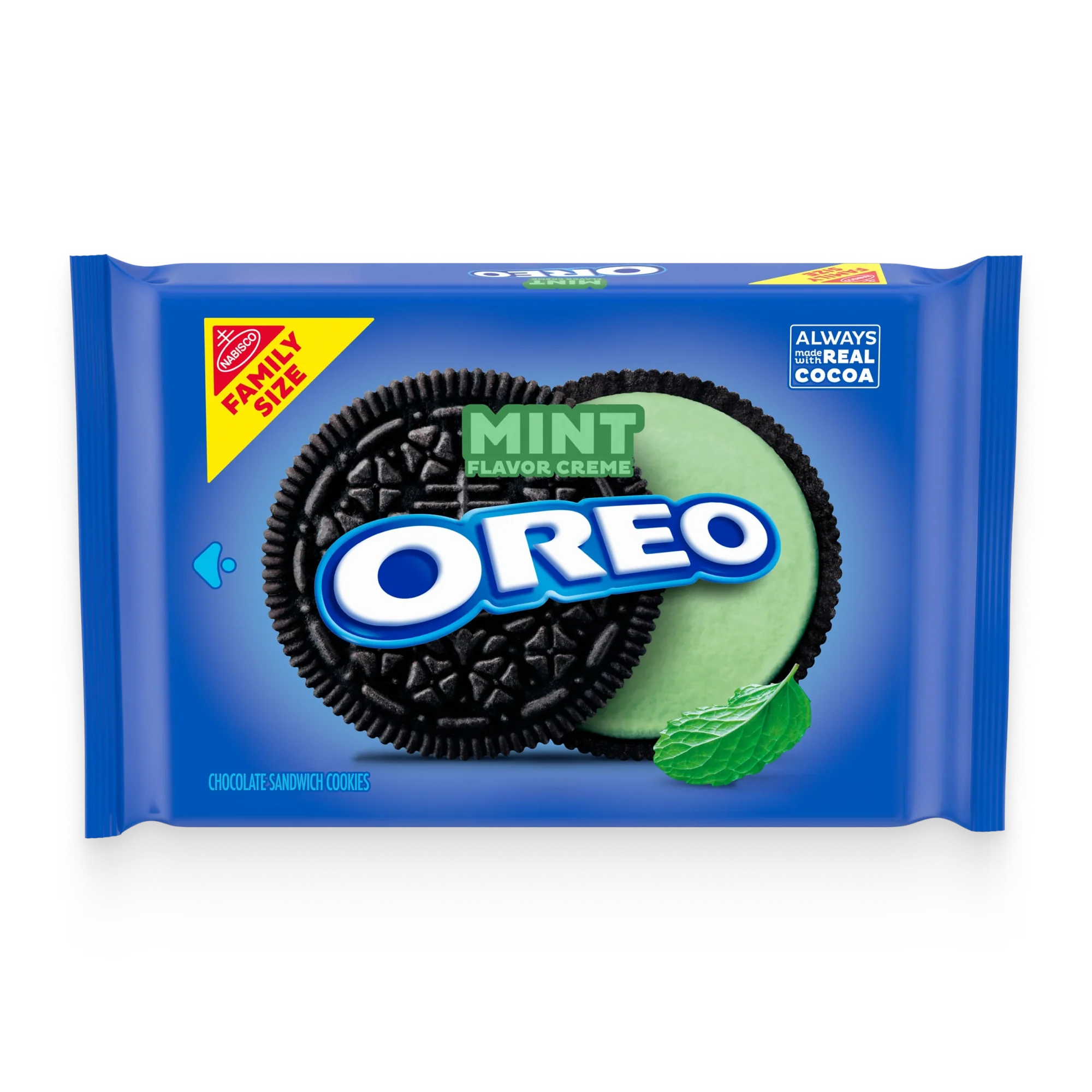Mint Creme Chocolate Sandwich Cookies, Family Size, 2 Pack - Image 2