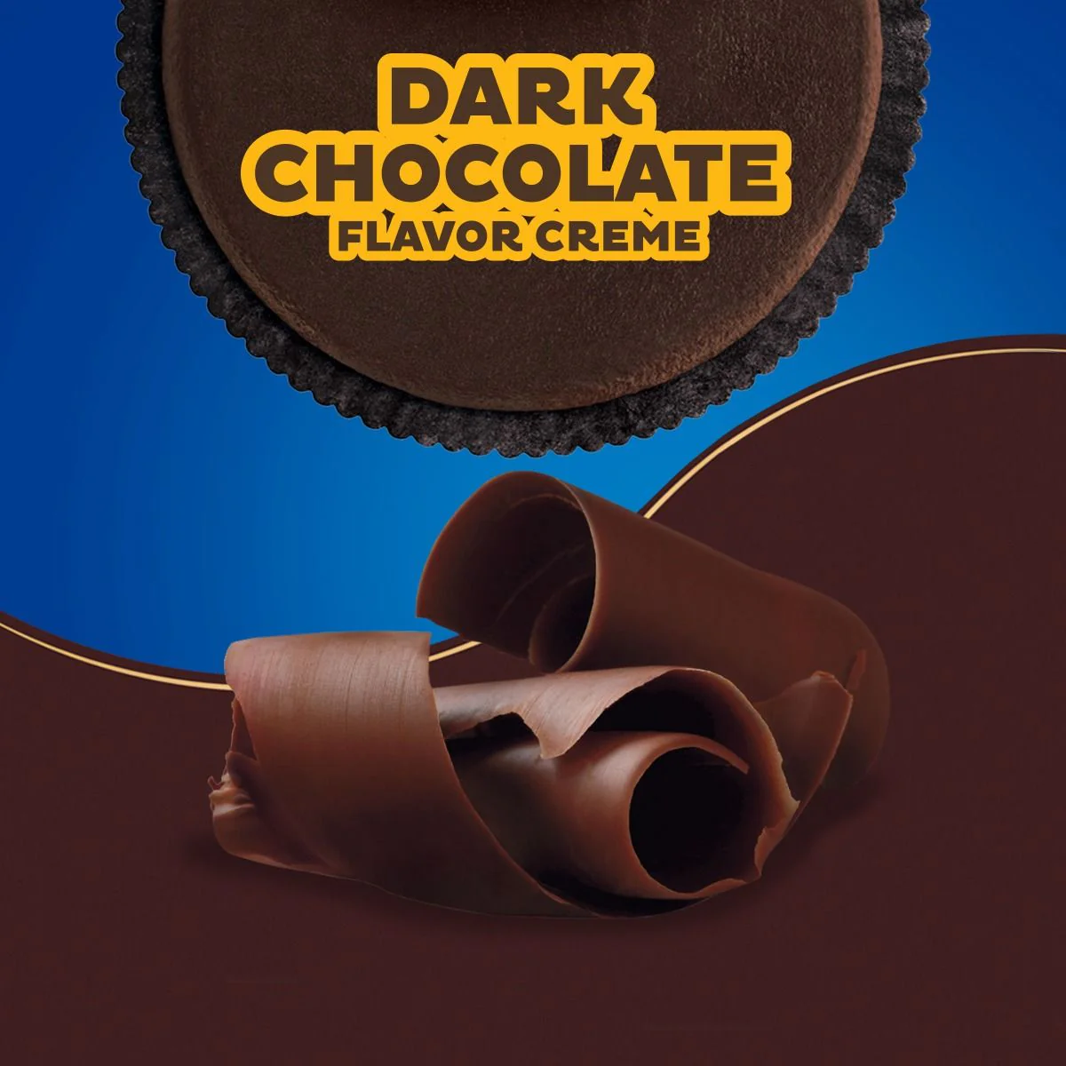 Dark Chocolate Creme Chocolate Sandwich Cookies, Family Size - Image 3