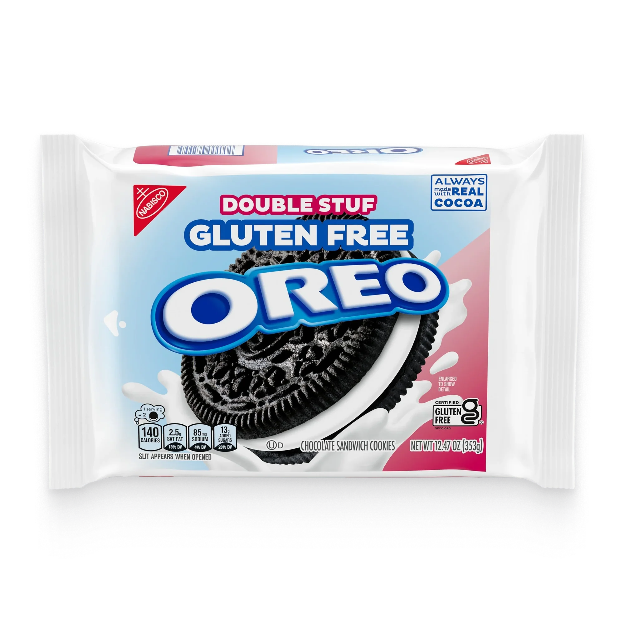 Double Stuf Gluten Free Chocolate Sandwich Cookies