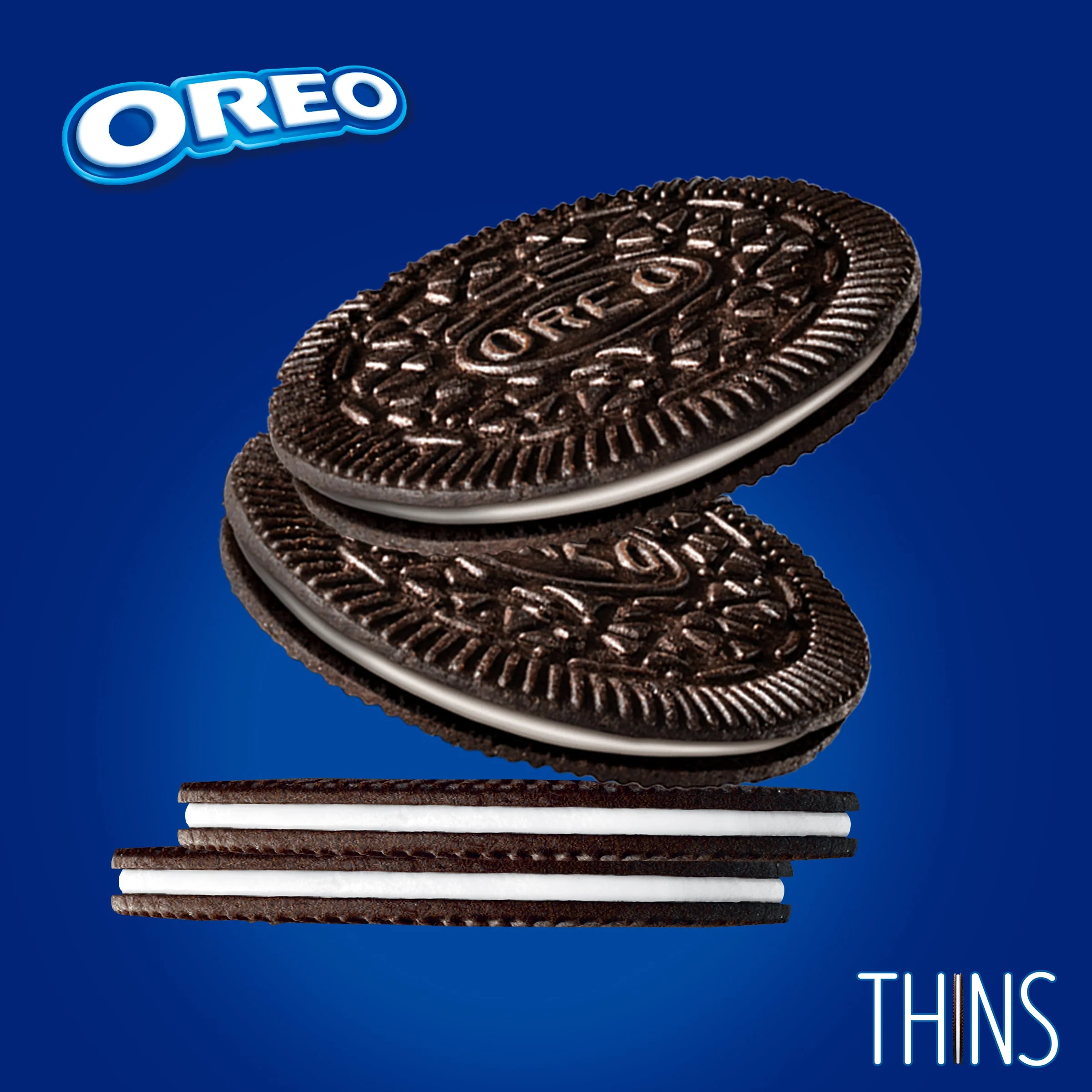 Thins Chocolate Sandwich Cookies, Family Size, 2 Pack - Image 4